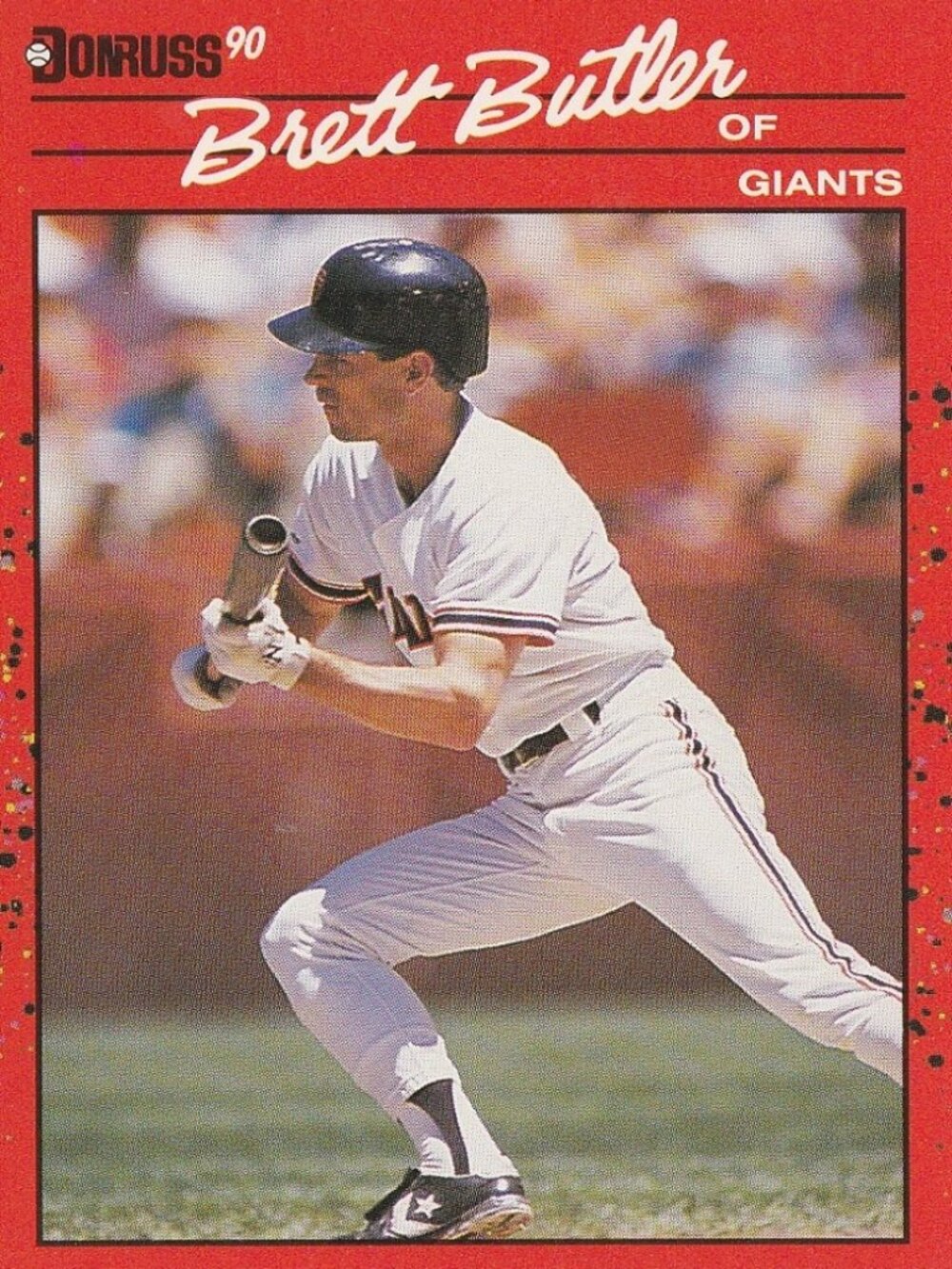 Brett Butler - Donruss 90 Baseball Card